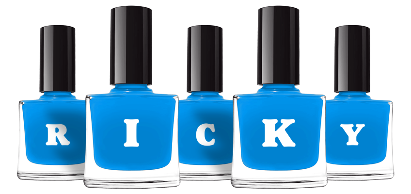 Ricky glossy logo