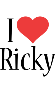 Ricky i-love logo