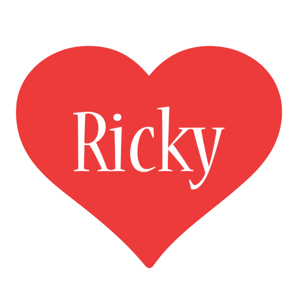 Ricky love logo