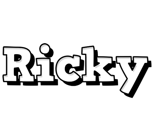 Ricky snowing logo