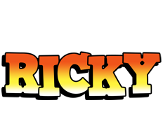 Ricky sunset logo