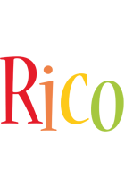 Rico birthday logo