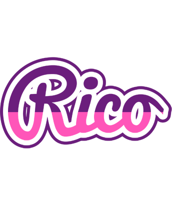 Rico cheerful logo