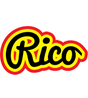 Rico flaming logo