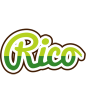 Rico golfing logo