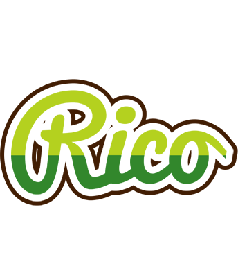Rico golfing logo
