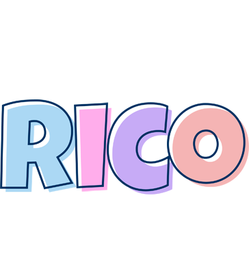 Rico pastel logo