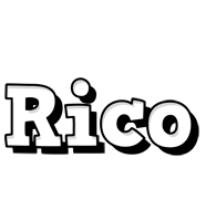 Rico snowing logo