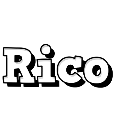 Rico snowing logo