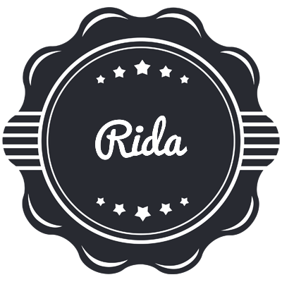 Rida badge logo