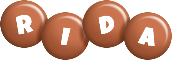Rida candy-brown logo