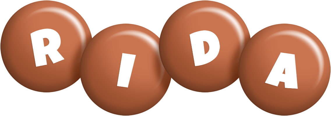 Rida candy-brown logo