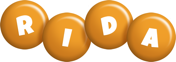 Rida candy-orange logo