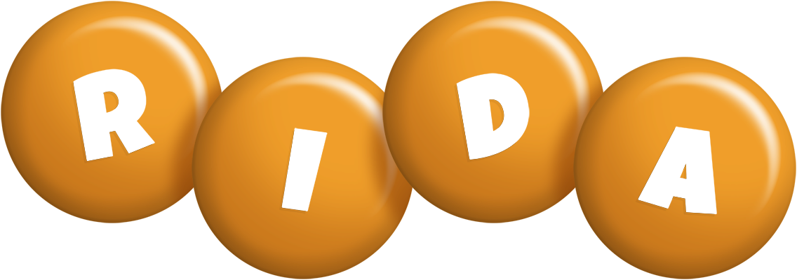 Rida candy-orange logo