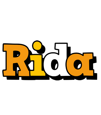 Rida cartoon logo