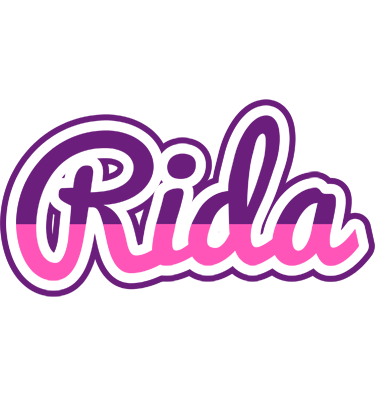 Rida cheerful logo