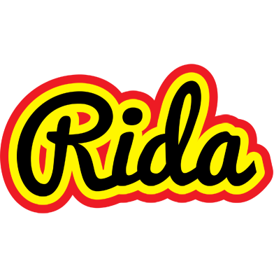 Rida flaming logo