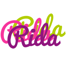 Rida flowers logo