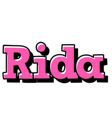 Rida girlish logo