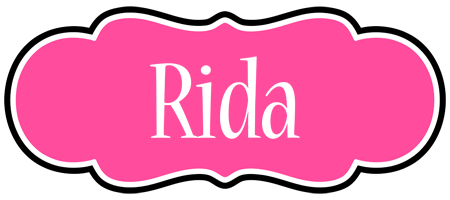 Rida invitation logo