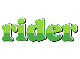 Rider apple logo