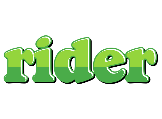 Rider apple logo