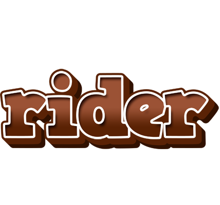 Rider brownie logo