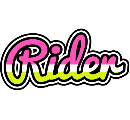 Rider candies logo