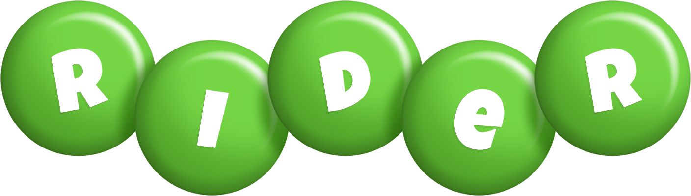 Rider candy-green logo