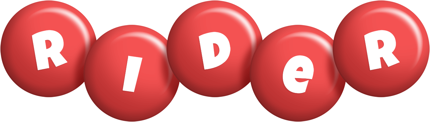 Rider candy-red logo