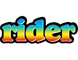 Rider color logo