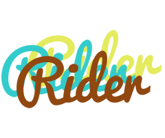Rider cupcake logo