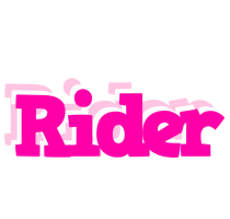 Rider dancing logo