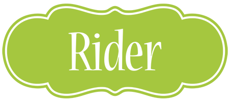 Rider family logo