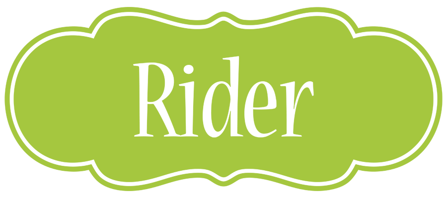 Rider family logo
