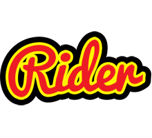 Rider fireman logo