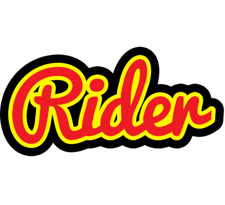 Rider fireman logo
