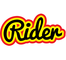 Rider flaming logo