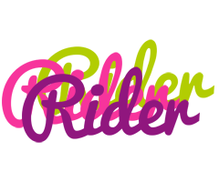 Rider flowers logo