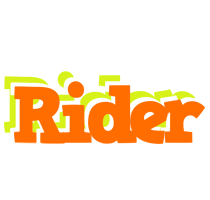 Rider healthy logo