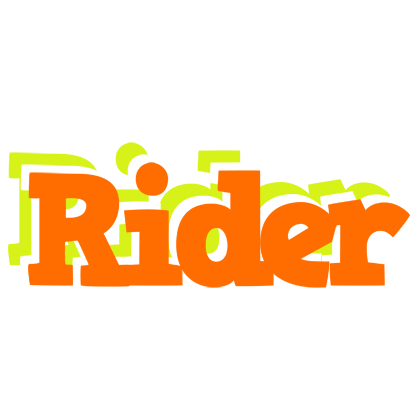 Rider healthy logo
