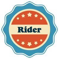 Rider labels logo