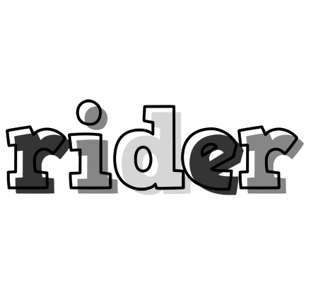 Rider night logo