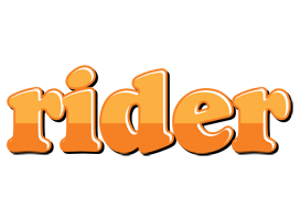 Rider orange logo