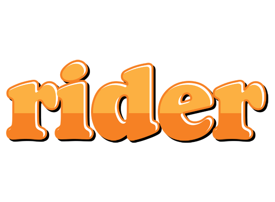 Rider orange logo