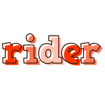 Rider paint logo