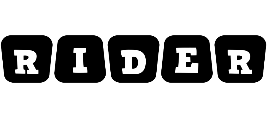 Rider racing logo