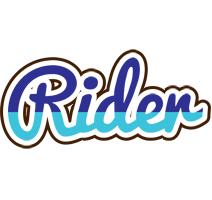 Rider raining logo