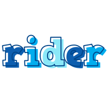 Rider sailor logo