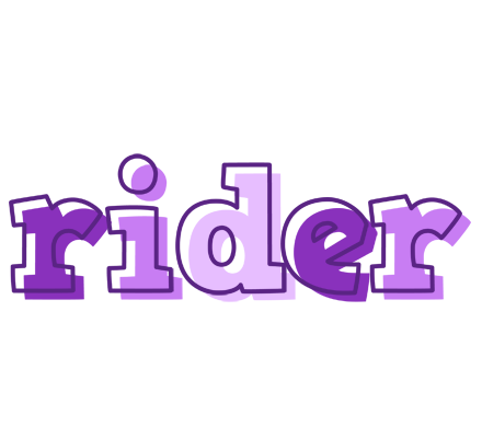 Rider sensual logo